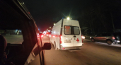 На въезде в Кирово-Чепецк произошло серьезное ДТП с участием мотоциклиста